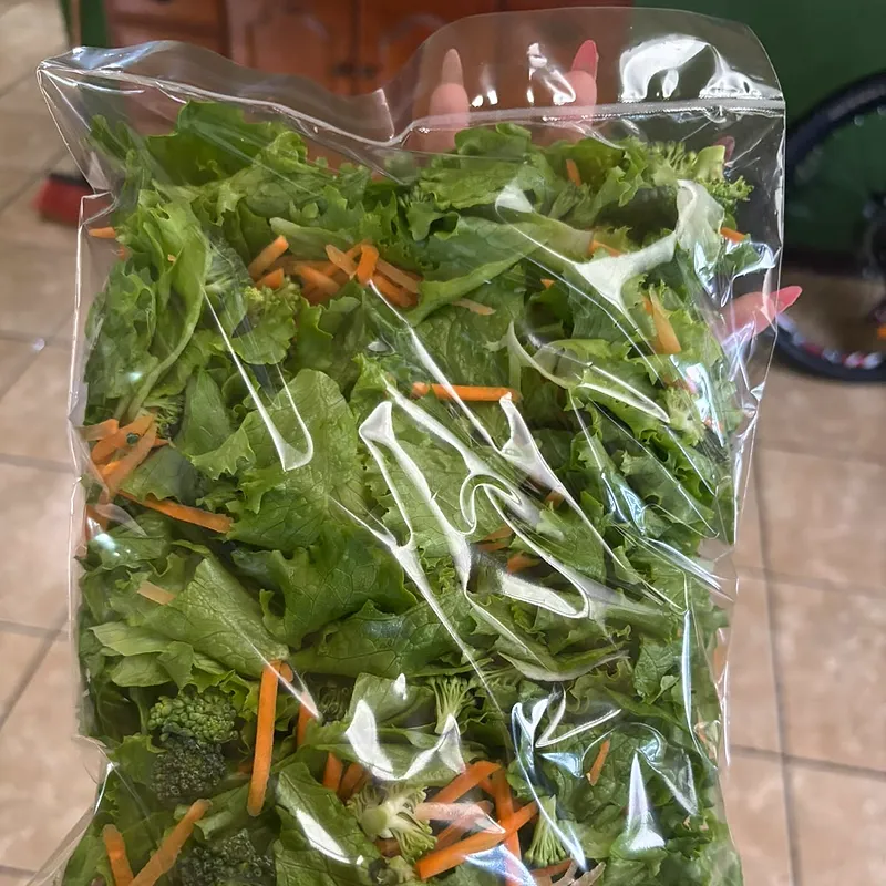 Lechuga con zanahoria